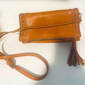 Sole Society fold over crossbody bag